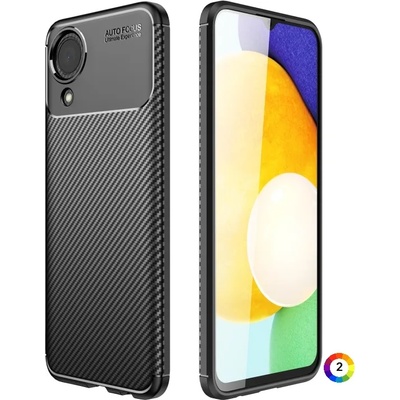 Samsung Galaxy A03 Core Удароустойчив Carbon Fiber Калъф и Протектор