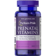 Puritan's Pride Prenatal Vitamins 100 Coated Caplets