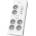 Philips 6 Plug + 5 USB 2 m (SPN7060WA/60)