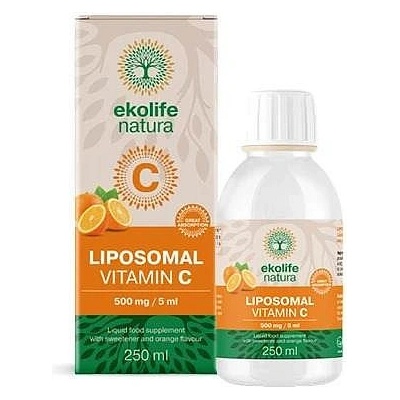 Ekolife-natura Eko Liposomal C 500 mg pomeranč 250 ml