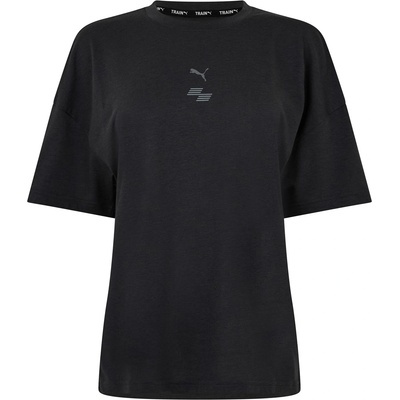 PUMA Women's HYROX City Short-Sleeve Performance Gym Top - Bham/Grey