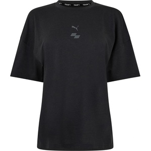 PUMA Women's HYROX City Short-Sleeve Performance Gym Top - Bham/Grey