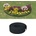 vidaXL Oboji za vrt 25 м 15 см ПЕ Черно (42036849)