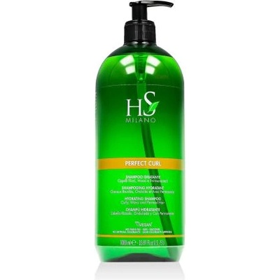 HS MILANO Perfect Curl Hydrating Shampoo 1000 ml хидратиращ шампоан за къдрава коса унисекс