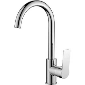 Inter Ceramic Стоящ смесител за умивалник ICF 7003153 M7313, метални сплави, хром, 36.2x22.3см (7003153 7313)