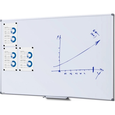 Jansen Display Magnetická tabule Whiteboard SICO 150 x 100 cm