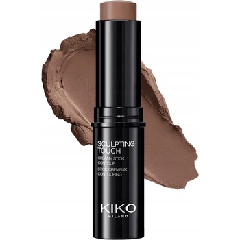 Bronzer v tyčinke Kiko Milano Sculpting Touch Creamy Stick Contour 201 Chocolate matný povrch 10 g