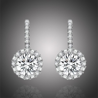 Grace Silver Jewellery stříbrné Swarovski Elements Marcia E-SCE508 stříbrná