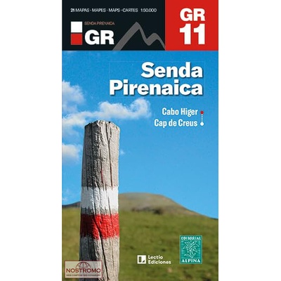 soubor map GR 11 Senda Pirenaica