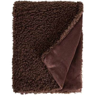 Deka Homla polyester hnedá 150x200
