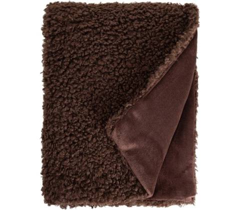 Deka Homla polyester hnedá 150x200