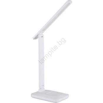 GLOBO 58481W - LED настолна лампа LORNA LED/3W/5V, 1800 mAh, бяла (GL8442)