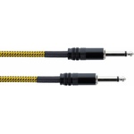 Cordial EI 1, 5 PP Yellow Tweed 1, 5 m Директен - Директен Инструментален кабел (EI 1,5 PP-TWEED-YE)