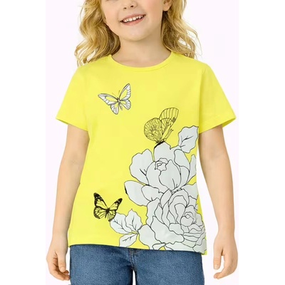 Chicco Girls Tee Light Yellow