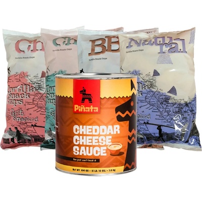 Popkornovač.cz BIG party Tortilla chips mix 4 x 800 g