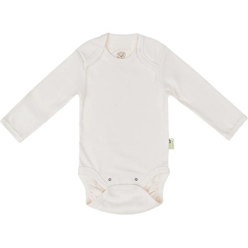 Image 1 of Bio Baby Бебешко боди Bio Baby - Органичен памук, 74 cm, 6-9 месеца, екрю (97218110)