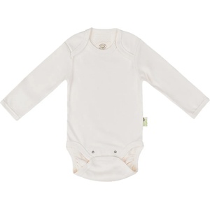 Bio Baby Бебешко боди Bio Baby - Органичен памук, 74 cm, 6-9 месеца, екрю (97218110) - ozone