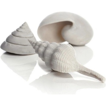 BiOrb Sea Shells Decor set biele 12, 7, 5 cm