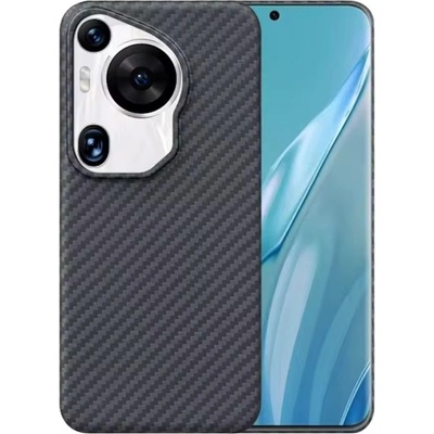Techsuit Huawei Pura 70 Ultra Ochranný obal s karbónovým vzorom KP33235 čierna