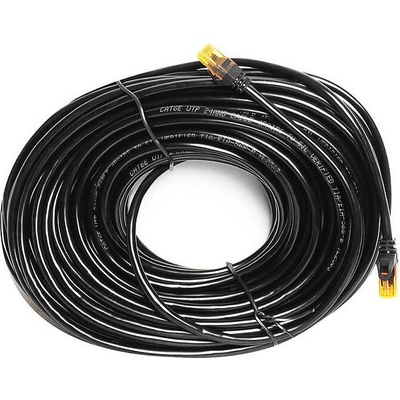 Lamex SN670-25 Patch RJ45 cat. 6e 25m černý
