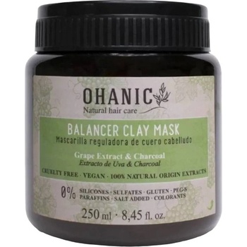 Ohanic Balancer Глинена маска за контрол на излишния себум, 250 ml