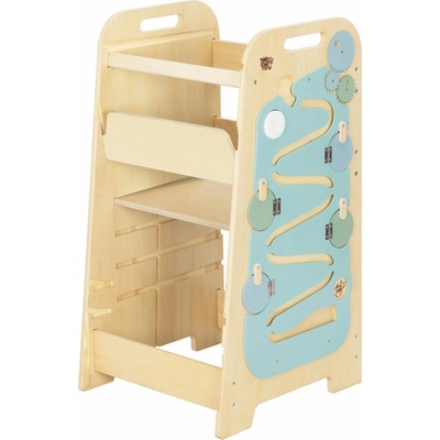 Busykids Montessori učící věž 5In1 Big Mint