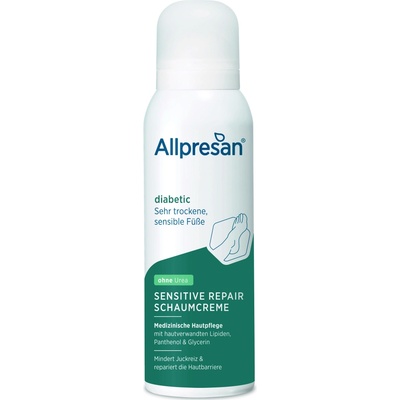 Allpresan Diabetic Intensive Repair Krémová pěna bez urey 125 ml