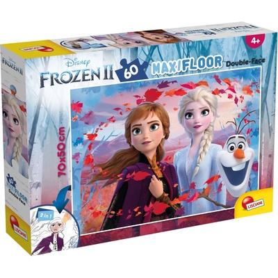 Lisciani Двулицев пъзел Lisciani - Frozen 2, 60 части (LI72286)
