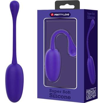 Image 1 of Вибриращо яйце с 12 режима, супер меко - Pretty Love Knucker Purple (DEBRA01663)
