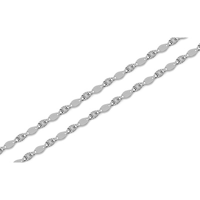 iZlato Forever Řetízek z bílého zlata valentino IZ23882