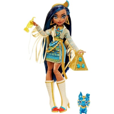 Mattel Monster High Doll Cleo De Nile With Pet HHK54 – Zbozi.Blesk.cz