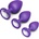 b-Vibe Jewel Butties Bundle Purple