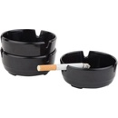 APS Popelník melaminový sada 3 kusů 80 mm Casual černá