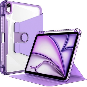 Techsuit Калъф за iPad Air 11 (2024) - Crystal Vision - Лилав