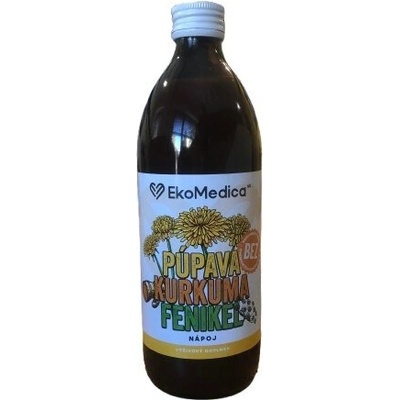 Púpava, kurkuma, fenikel šťava 500 ml