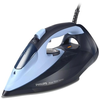 Philips 7000 series DST7041/21 ютия Парна ютия Плоча SteamGlide Elite 2400 W Син (DST7041/21)