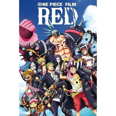Plagát, Obraz - One Piece: Red - Full Crew, 61 × 91.5 cm