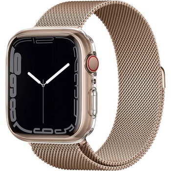 Spigen Силиконов кейс за Apple Watch 4/5/6/7/8/9/SE (44/45 mm) от Spigen Liquid Crystal - Прозрачен (8809811857818)