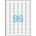GENTLE УНИВЕРСАЛНИ ЕТИКЕТИ - 30, 5 mm x 16, 9 mm - 96 броя на лист - 100 листа - PN BR8832 - OUTLET - GENTLE (700 LABBR8832)