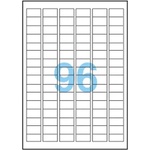 GENTLE УНИВЕРСАЛНИ ЕТИКЕТИ - 30, 5 mm x 16, 9 mm - 96 броя на лист - 100 листа - PN BR8832 - OUTLET - GENTLE (700 LABBR8832)