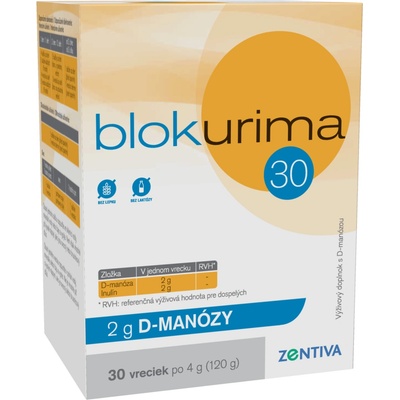 Blokurima 2 g D-manózy sáčky 30 x 4 g