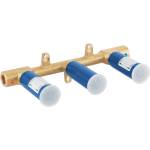GROHE 29025002 -Универсален вграден корпус за смесител за умивалник с три отвора, месинг (gh0441)