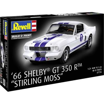 Revell Plastic ModelKit auto 077361966 Shelby GT 350 R "Stirling Moss" 1:24