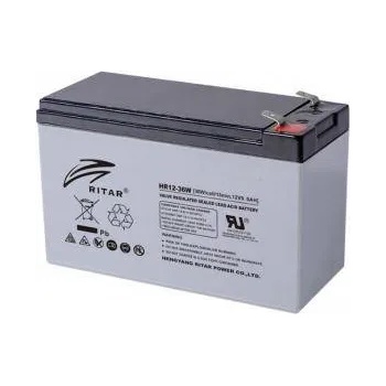 Ritar power Оловна Батерия RITAR (HR12-36W) VRLA 12V/9Ah - 151/65/94 mm, RITAR-HR12-36W