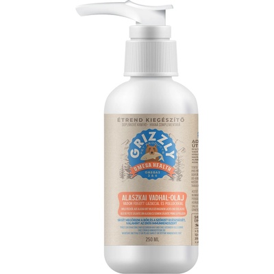 Grizzly Lososový olej pes Salmon Oil Plus 250 ml