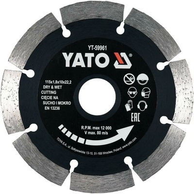 Yato Diamantový čepel 115 mm YT-59961