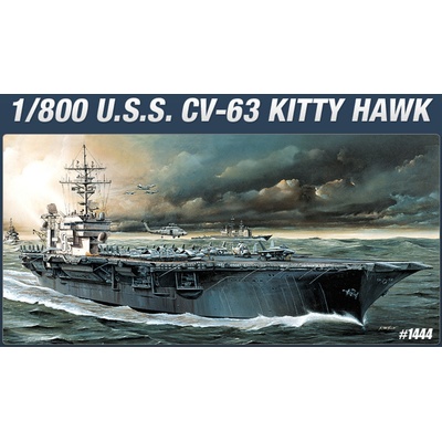 Kitty Hawk Academy Model Kit loď 14210 USS CV-63 36-14210 1:800