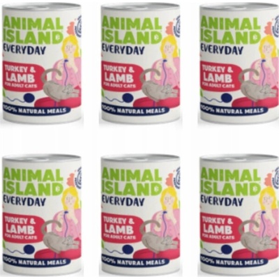 Animal Island Everyday Turkey and lamb 400 g