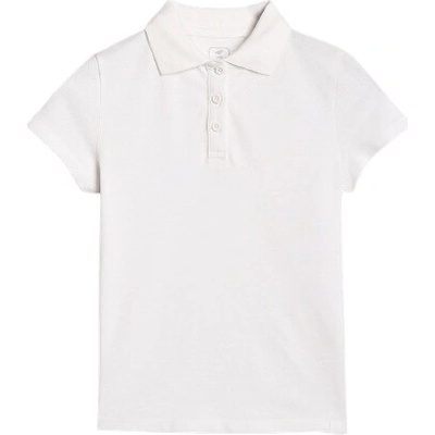 4F Polo Shirt F613 bílá