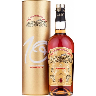 Ron Millonario Aniversario Cincuenta 10y 50% 0,7 l (tuba)